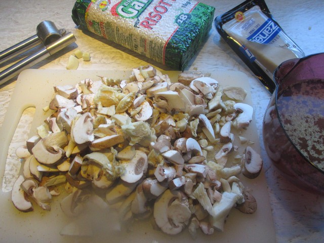 champignon-risotto