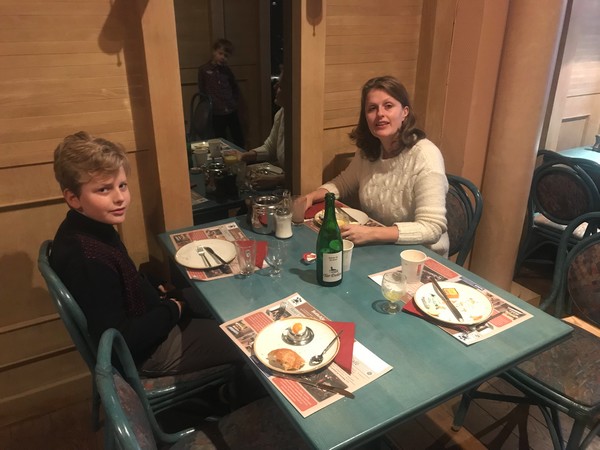 Ontbijten in Hotel Botteltje