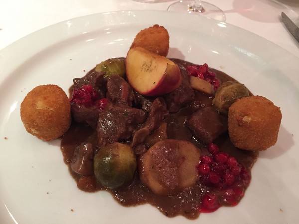 Vistrapje Oostende - raqout van hert