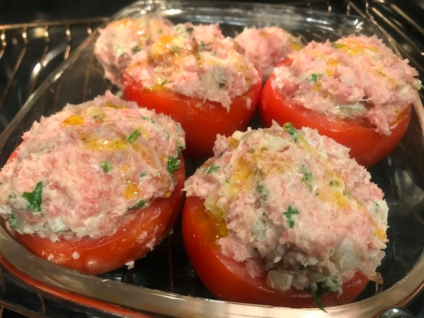 Tomaat farci Sergio Herman voorbereiding