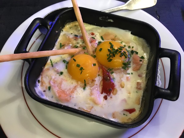 Gerechten L'Oeil de Boeuf Epernay