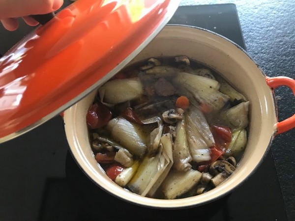 Griekse stoofpot met varkensvlees